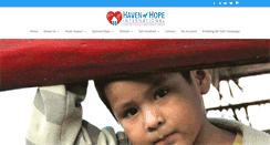 Desktop Screenshot of havenofhopeintl.org